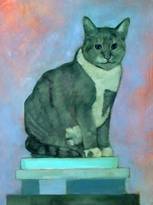 unfinished painting by Alexandria Levin