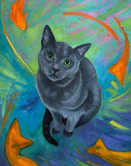 painting by Alexandria Levin