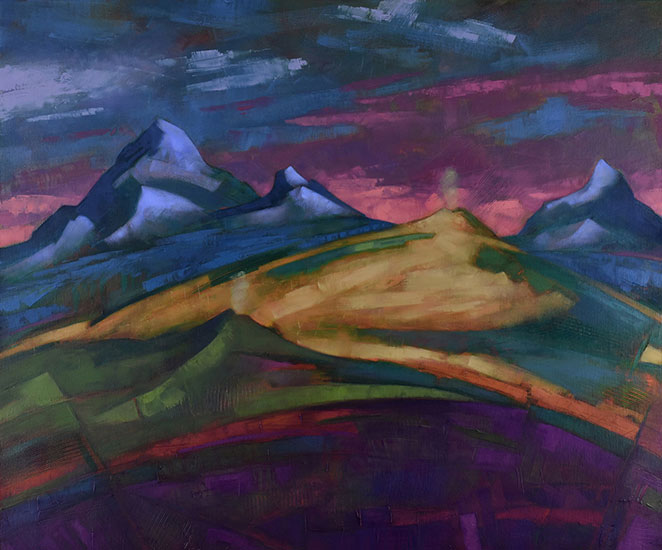 painting by Alexandria Levin