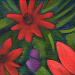 painting detail by Alexandria Levin