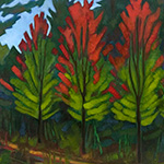 painting detail by Alexandria Levin