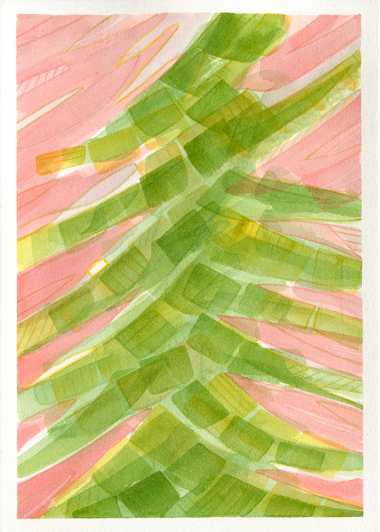 watercolor painting by Alexandria Levin