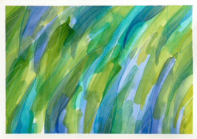 watercolor painting by Alexandria Levin