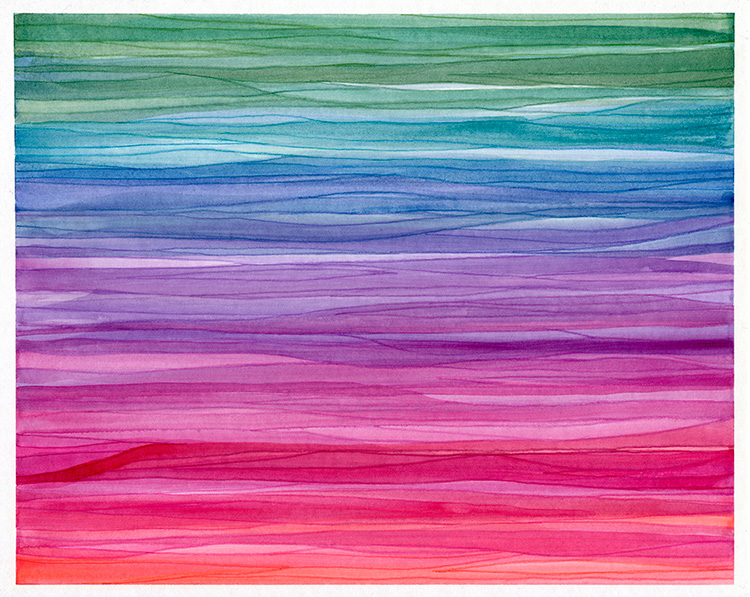 watercolor painting by Alexandria Levin