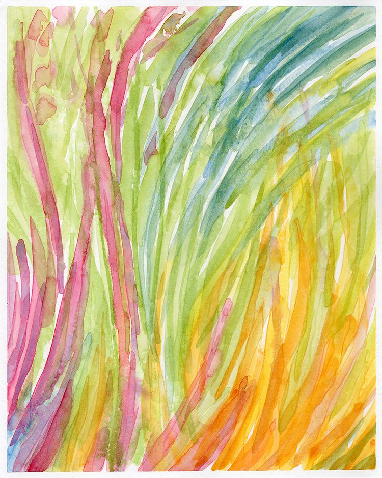 watercolor painting by Alexandria Levin