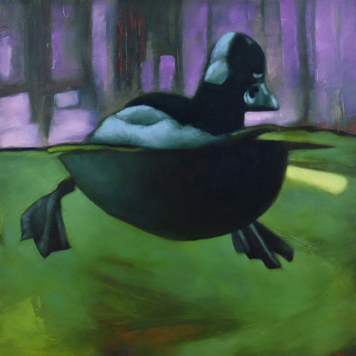 Buoyancy - Oil Painting by Alexandria Levin