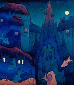 Painting by Alexandria Levin