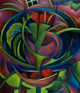 Painting by Alexandria Levin