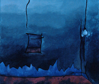 Painting by Alexandria Levin