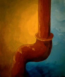 Painting by Alexandria Levin