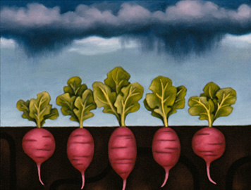 Painting by Alexandria Levin