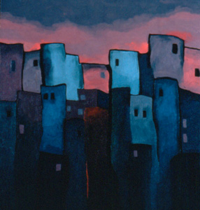 Painting by Alexandria Levin