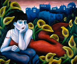 Painting by Alexandria Levin