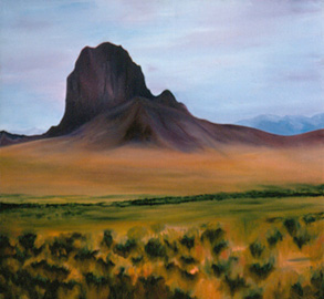 Painting by Alexandria Levin