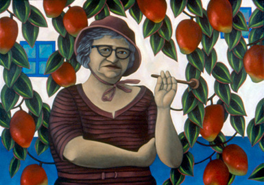 Painting by Alexandria Levin